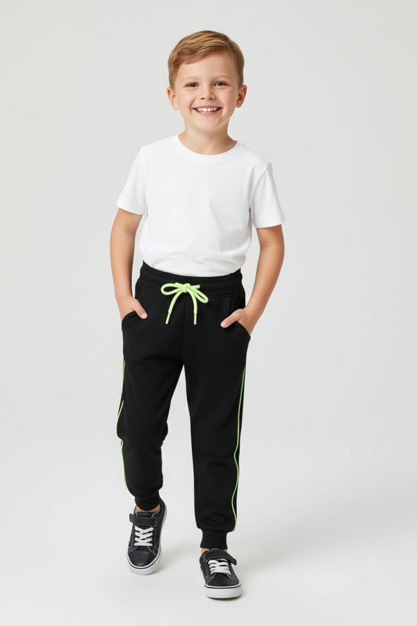 Kids Fleece Cotton Joggers for Winter